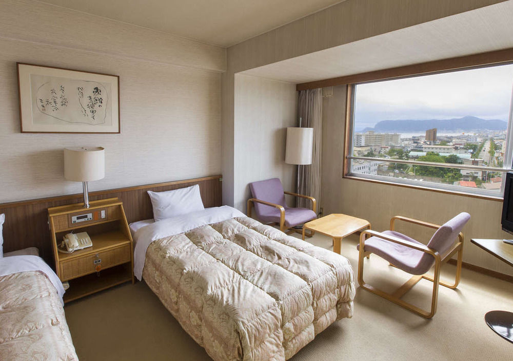 Takuboku Tei Hotel Hakodate Bagian luar foto